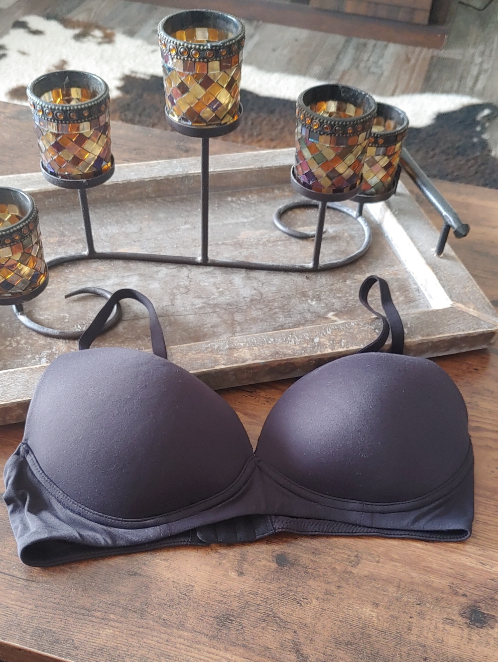 Joyspun Maternity Small Black Super Soft Padded Wirefree bra